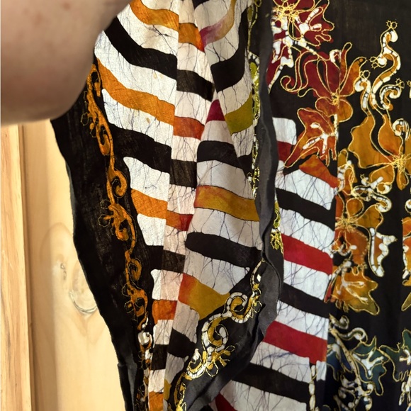 Original Sri Lanka Kaftan. One Size. Boho Purchased in Sri Lanka. New - Picture 3 of 5